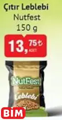 NUTFEST ÇITIR LEBLEBİ NUTFEST ÇITIR LEBLEBİ